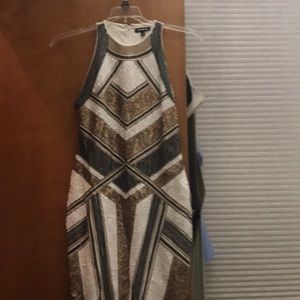 Express sequin dress